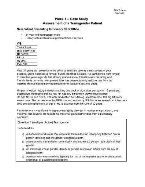 FTM Case Studies .